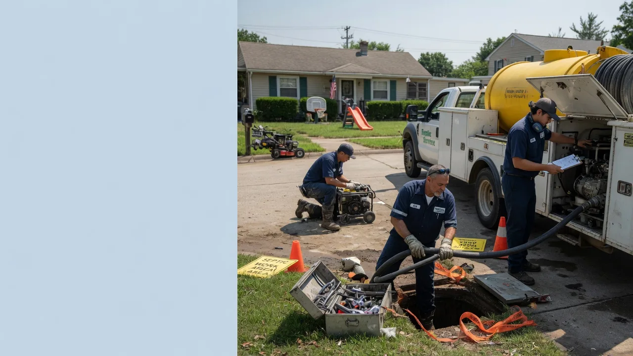 Septic Tank Pumping in Dalzell, SC near me